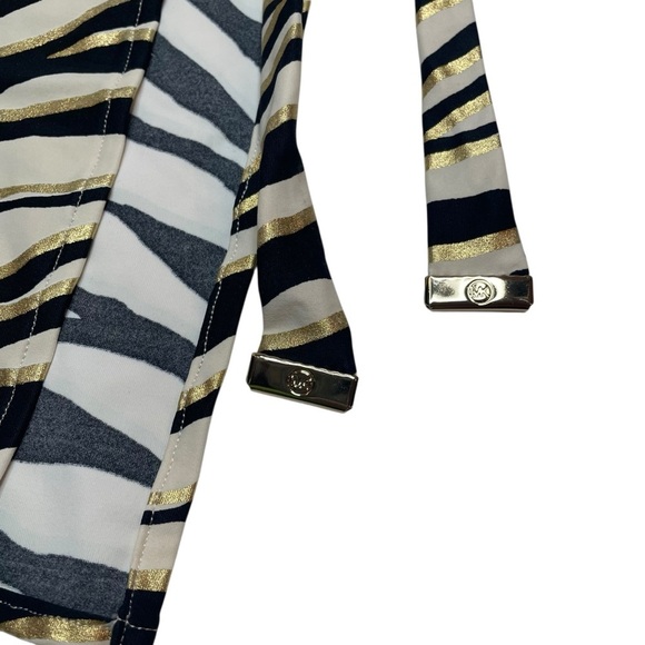 MICHAEL Michael Kors Short Pareo Cover Up Shimmer Tiger XS/S New with Tags - Picture 4 of 7